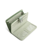 Turnlock Wallet | Premium Cotton | Vineyard Green Chambray - Juli's Wearable Art