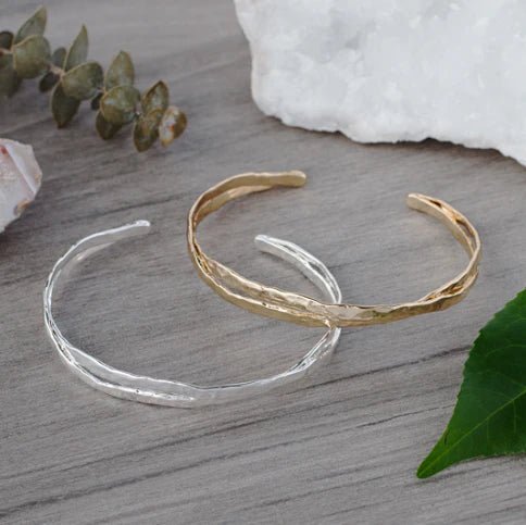 Twist Cuff Bracelet - Silver - Juli's Wearable Art