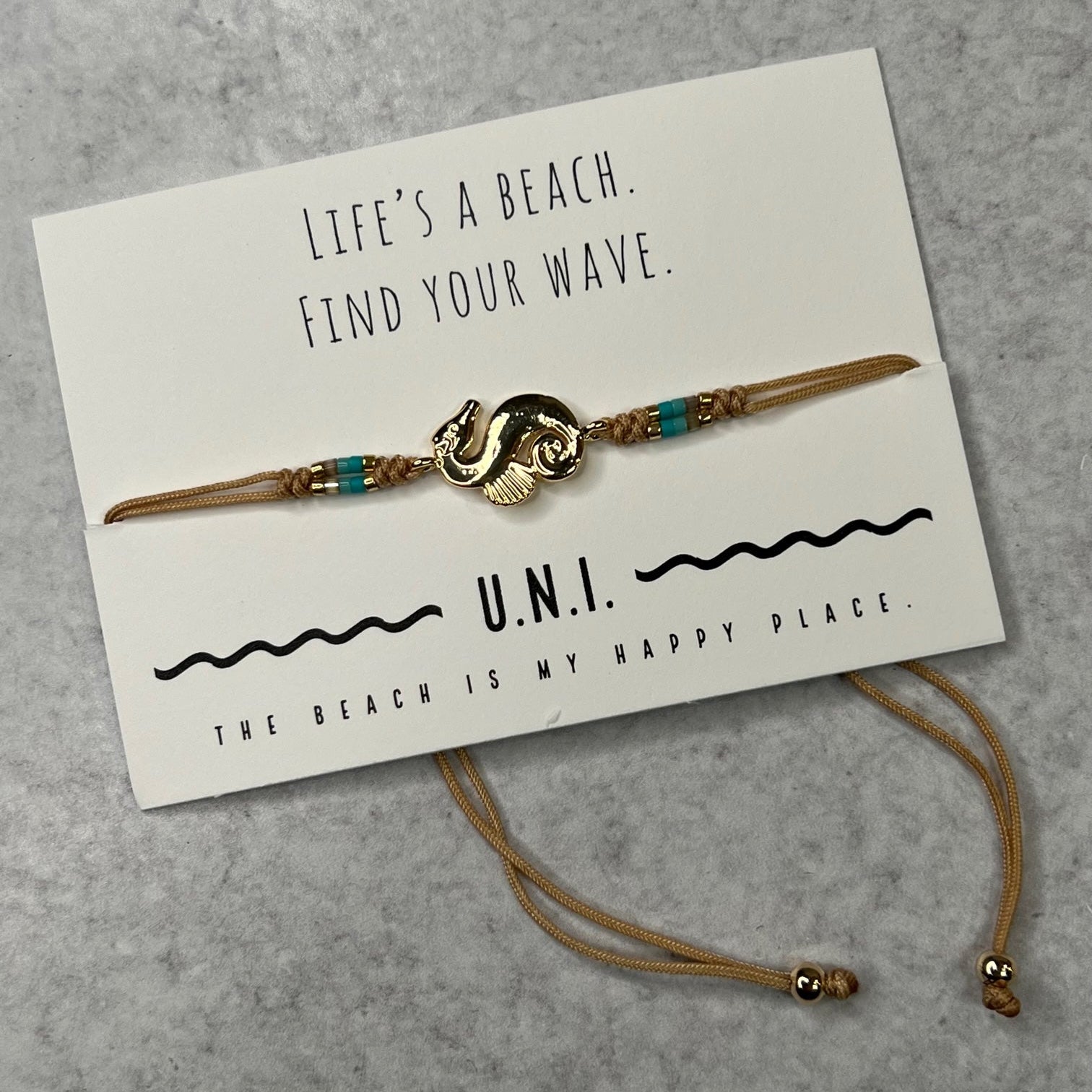 U.N.I. Seahorse Bracelets - Juli's Wearable Art