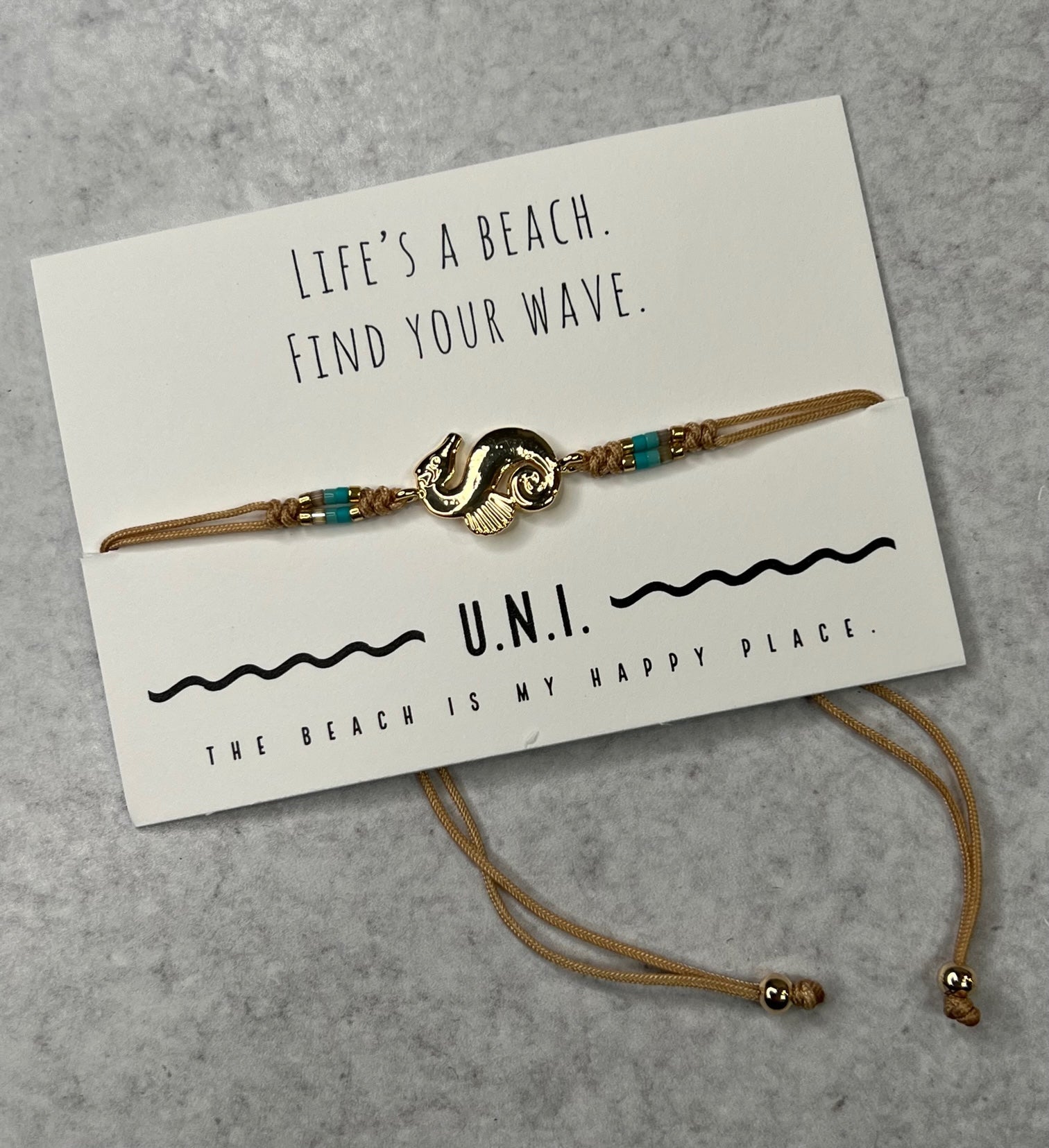 U.N.I. Seahorse Bracelets - Juli's Wearable Art