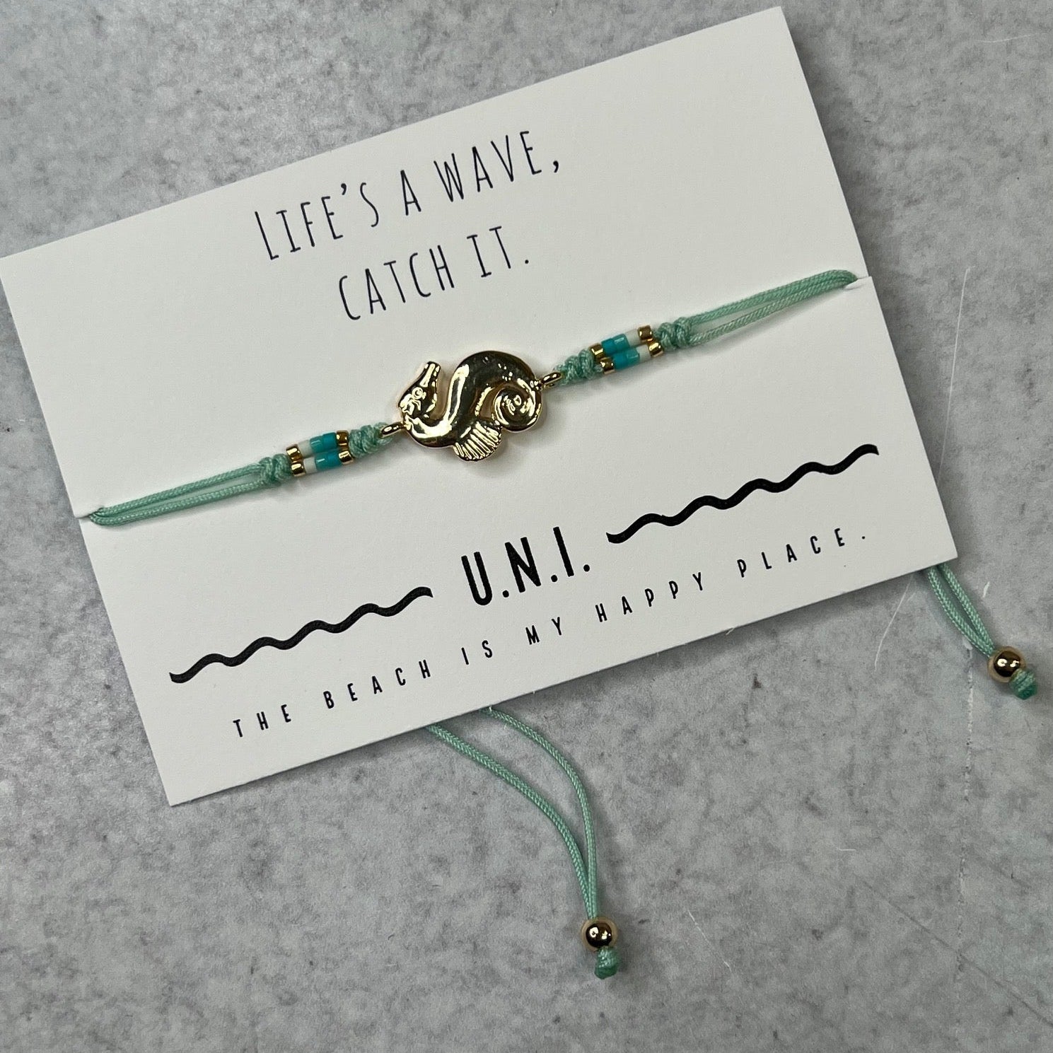 U.N.I. Seahorse Bracelets - Juli's Wearable Art