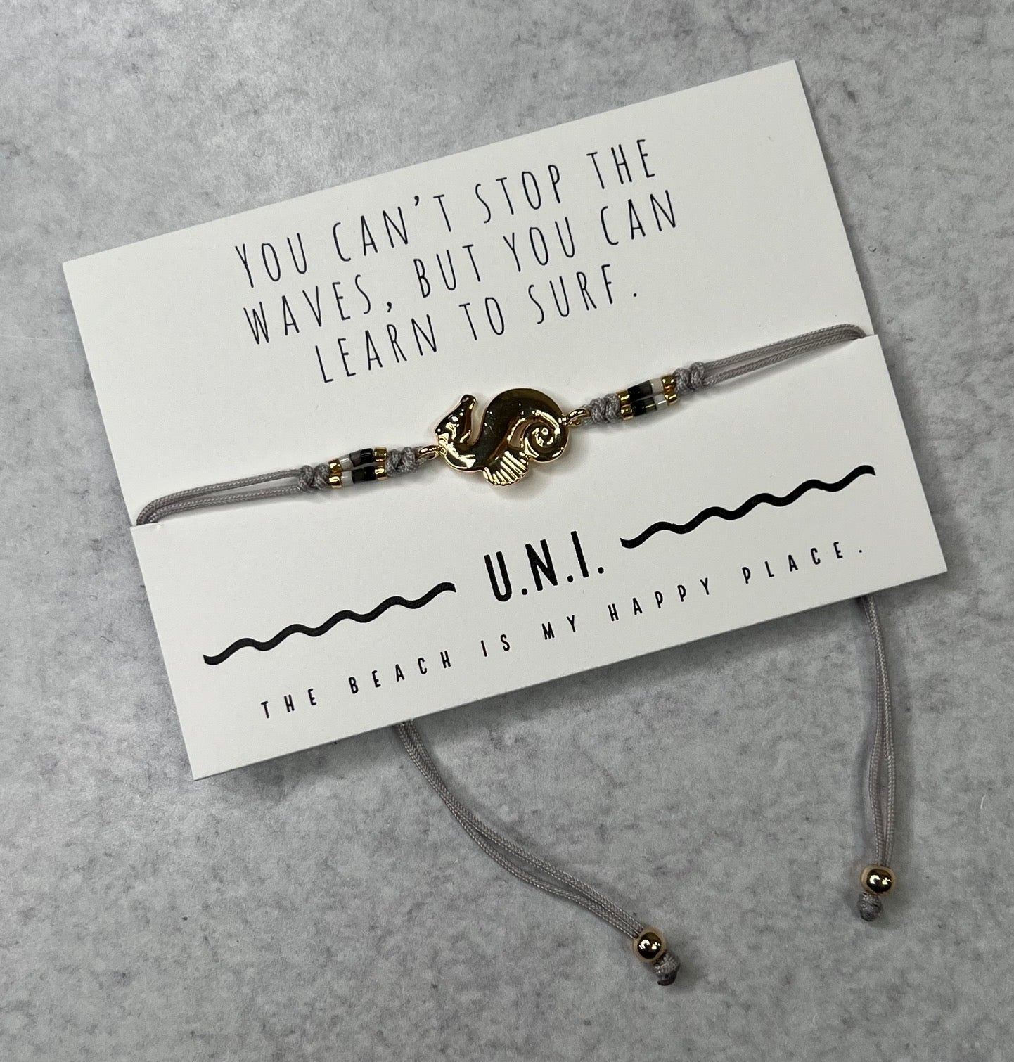 U.N.I. Seahorse Bracelets - Juli's Wearable Art