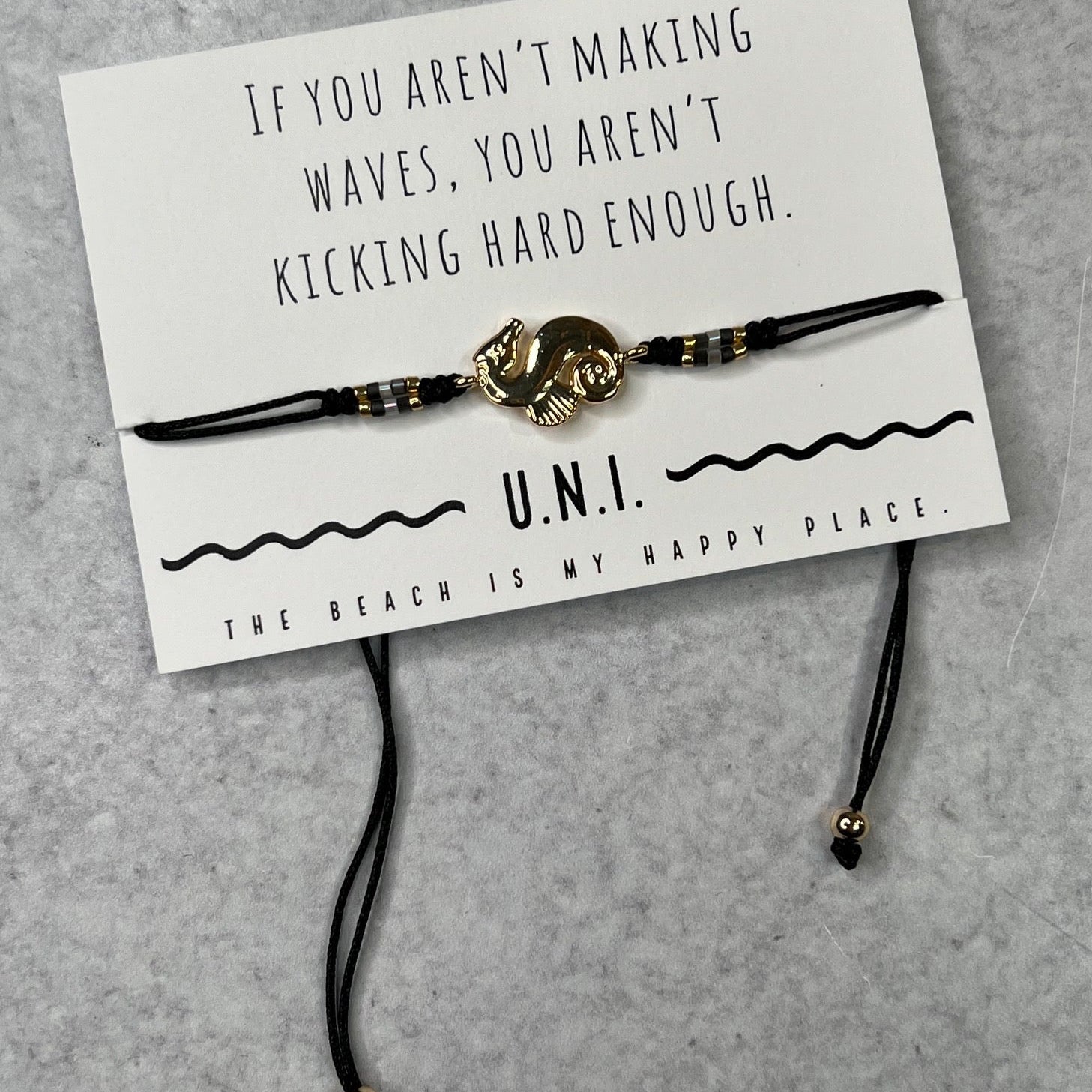 U.N.I. Seahorse Bracelets - Juli's Wearable Art