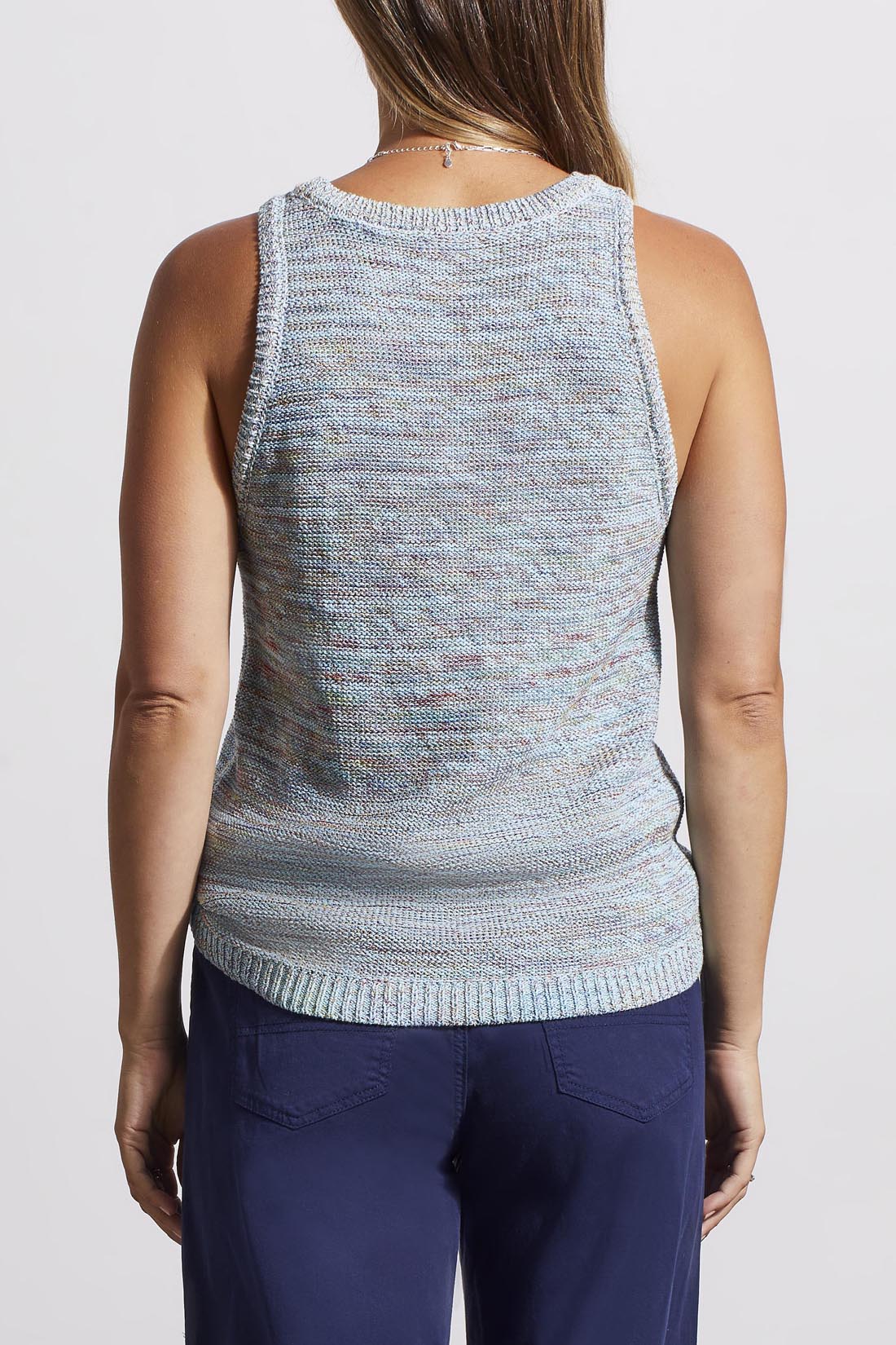 Tribal Sweater Cami with Special Stitching