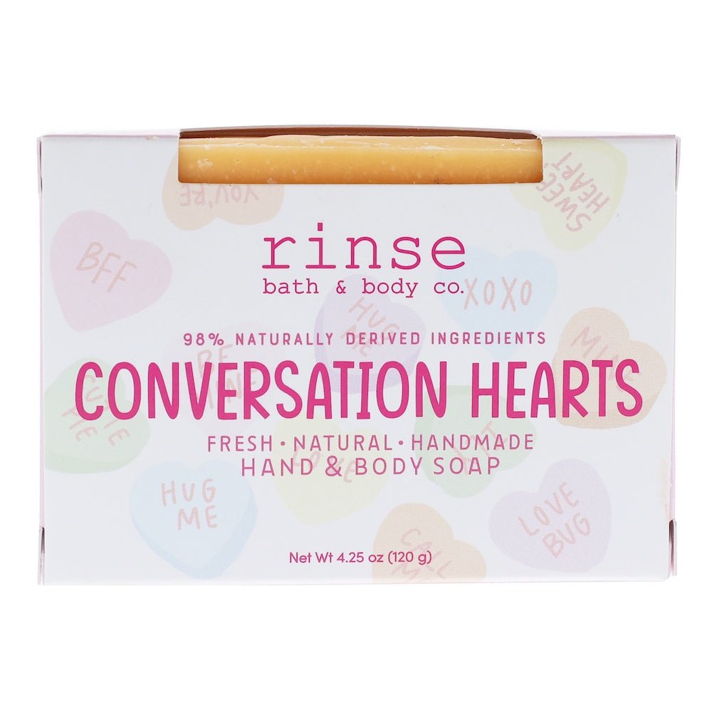 Valentine's Day Conversation Hearts | Natural Bar Soap - Juli's Wearable Art