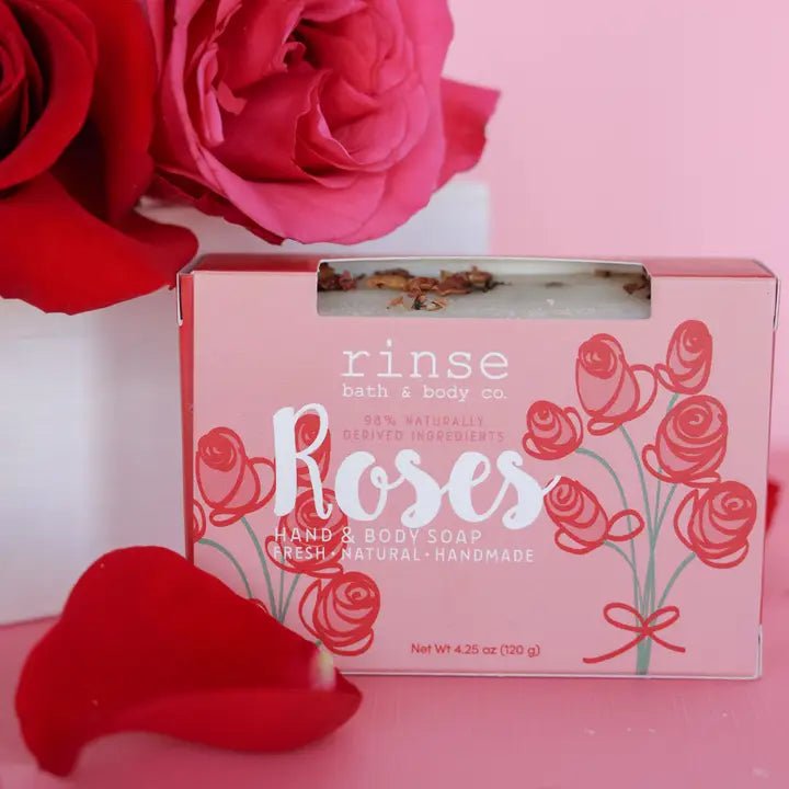 Valentine's Soap - Roses | Natural Bar Soap - Juli's Wearable Art
