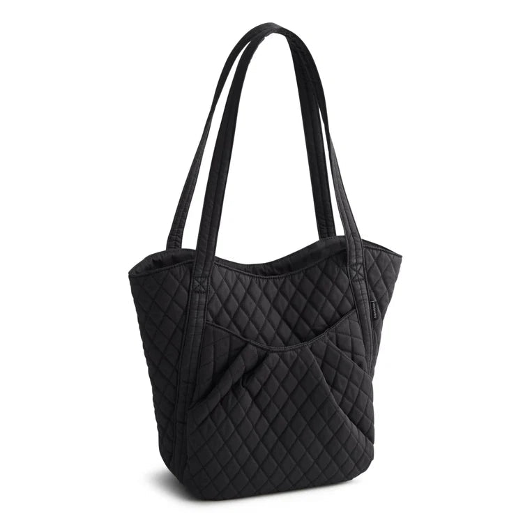 Vera Bradley Amanda Shoulder Bag | Premium Cotton | Moonless Night