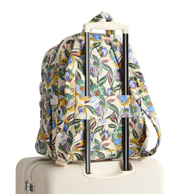 Vera Bradley Bancroft Backpack | Featherweight | Gardenia Garden - Juli's Wearable Art