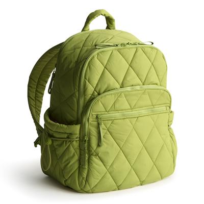 Vera Bradley Bancroft Backpack in Nylon - Spinach Green - Juli's Wearable Art