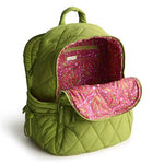 Vera Bradley Bancroft Backpack in Nylon - Spinach Green - Juli's Wearable Art