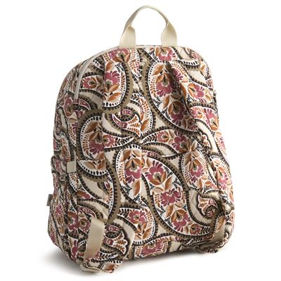 Vera Bradley Bancroft Backpack in Premium Cotton - Blooming Paisley - Juli's Wearable Art