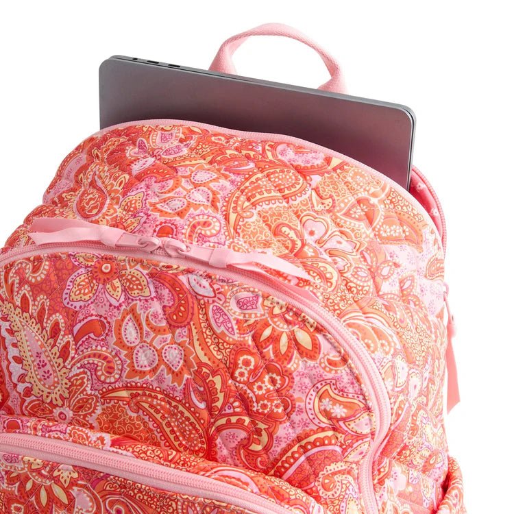 Vera Bradley Bancroft Backpack in Premium Cotton | Sherbert - Juli's Wearable Art