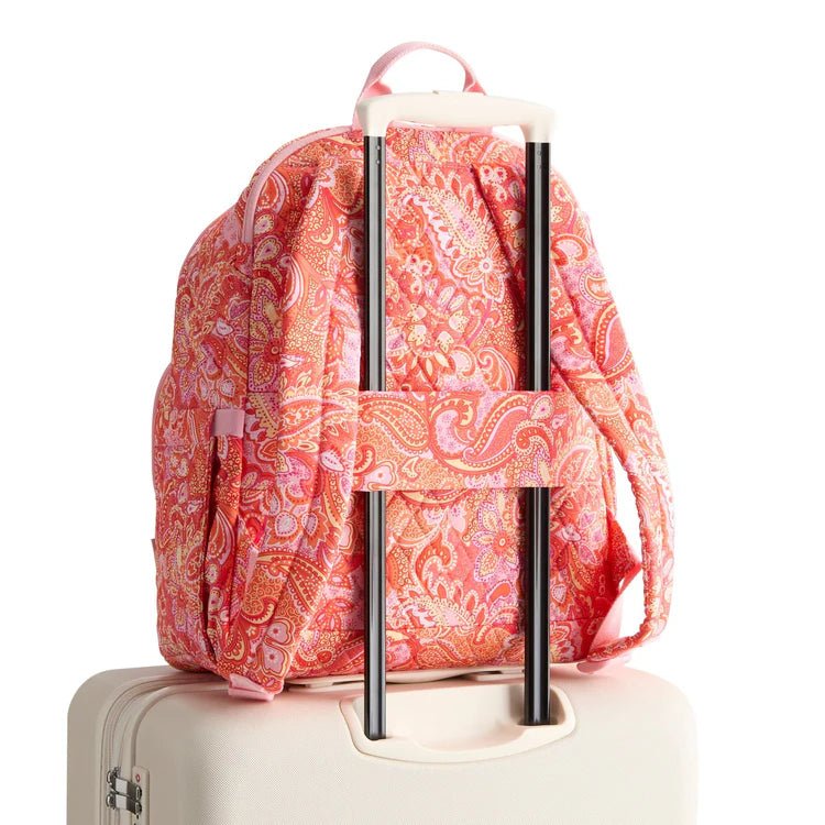 Vera Bradley Bancroft Backpack in Premium Cotton | Sherbert - Juli's Wearable Art