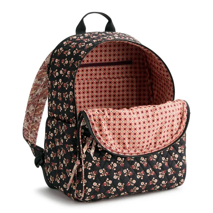 Vera Bradley Bancroft Backpack | Premium Cotton | Melissa Ditsy - Juli's Wearable Art