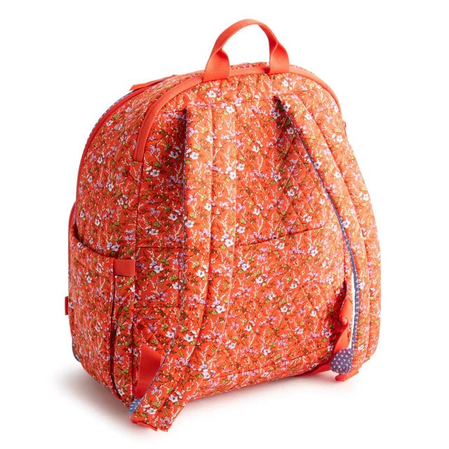 Vera Bradley Bancroft Backpack | Premium Cotton | Wildflower Sprigs - Juli's Wearable Art