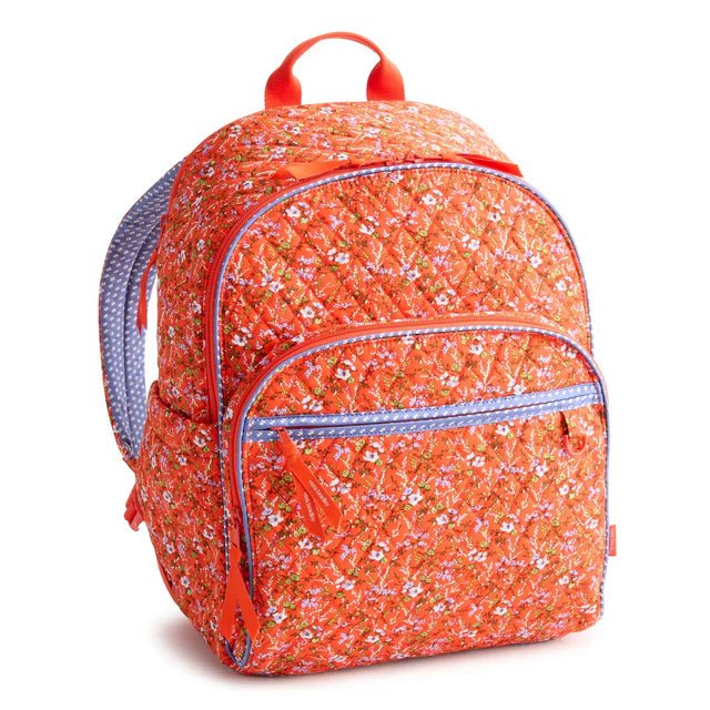 Vera Bradley Bancroft Backpack | Premium Cotton | Wildflower Sprigs - Juli's Wearable Art