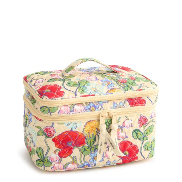 Vera Bradley Brush Up Cosmetic Case | All the Pretty Wildflowers - Juli's Wearable Art