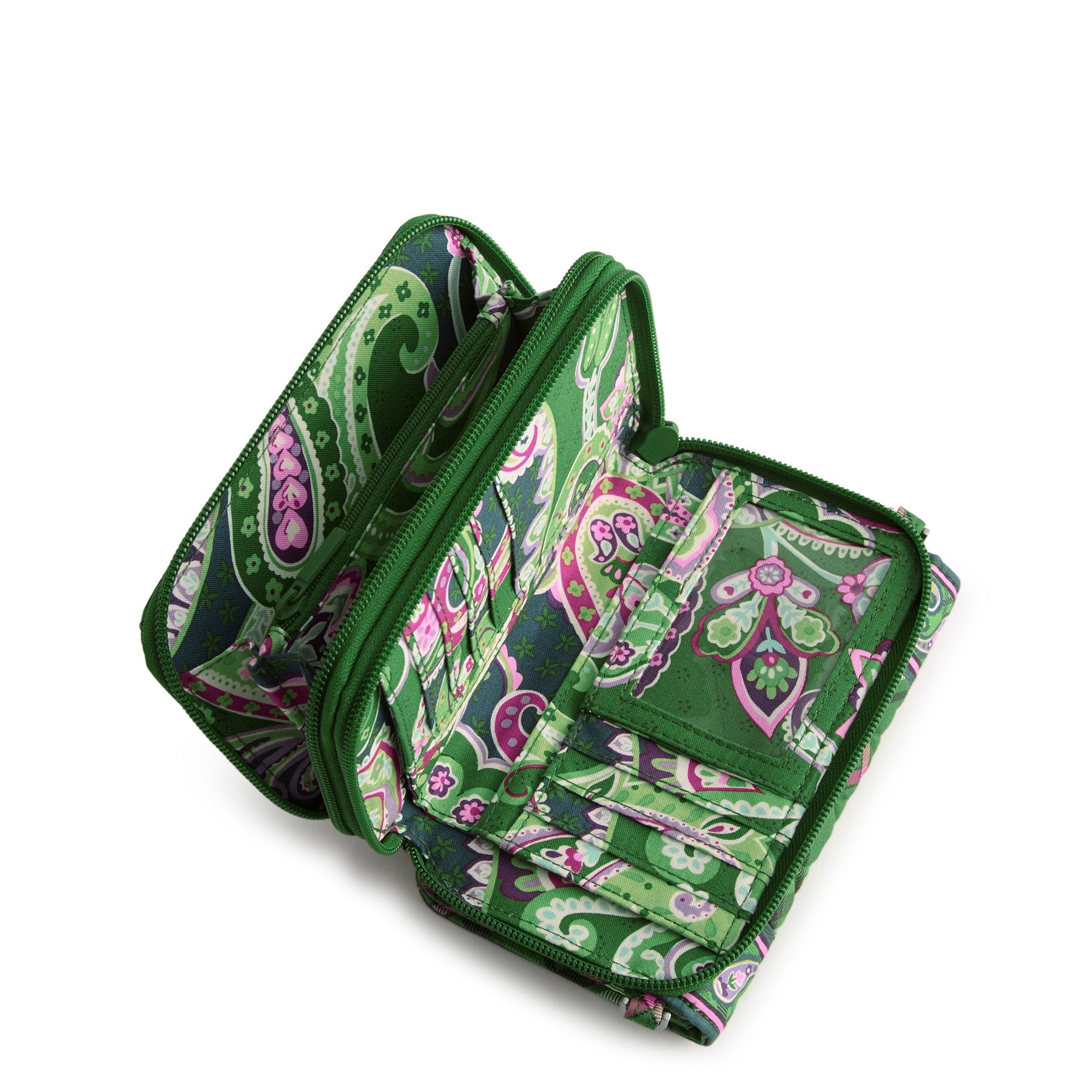 Vera Bradley Carlow All in One Crossbody | Premium Cotton | Chelsea Plaid