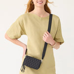Vera Bradley Carlow All in One Crossbody | Premium Cotton | Moonless Night - Juli's Wearable Art