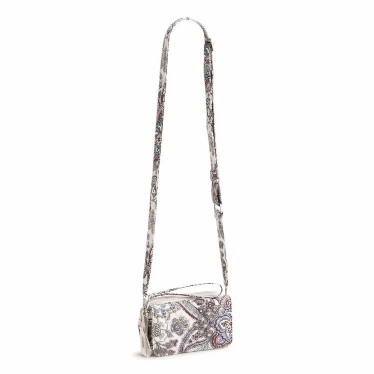 Vera Bradley Carlow All in One Crossbody | Premium Cotton | Neutral Rhapsody - Juli's Wearable Art