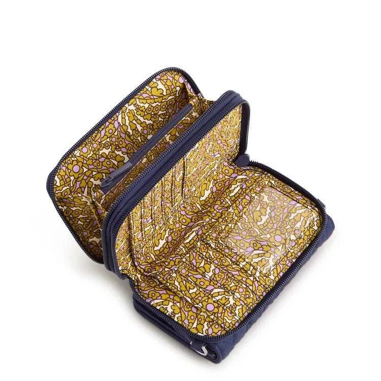 Vera Bradley Carlow All in One Crossbody | Premium Cotton | Peacoat - Juli's Wearable Art