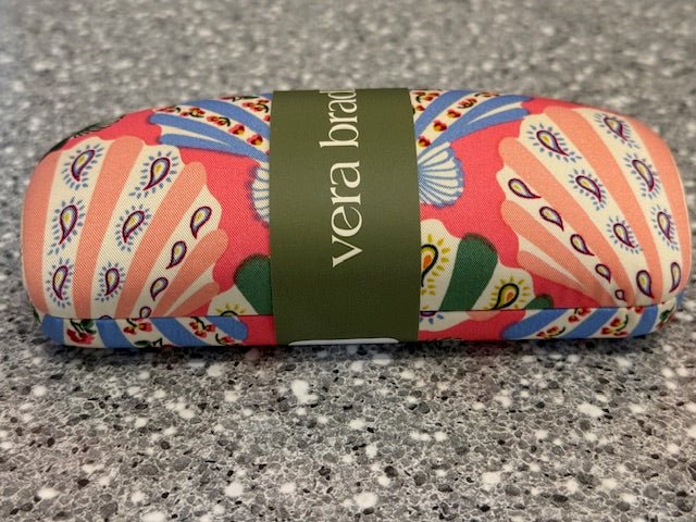 Vera Bradley Clamshell Reader Eyeglasses Case | Cottage Shells - Juli's Wearable Art