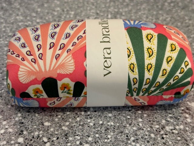 Vera Bradley Clamshell Sunglasses Case | Cottage Shells - Juli's Wearable Art