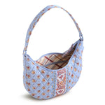 Vera Bradley Clara Convertible Shoulder Bag | Premium Cotton | Blue Leaf - Juli's Wearable Art