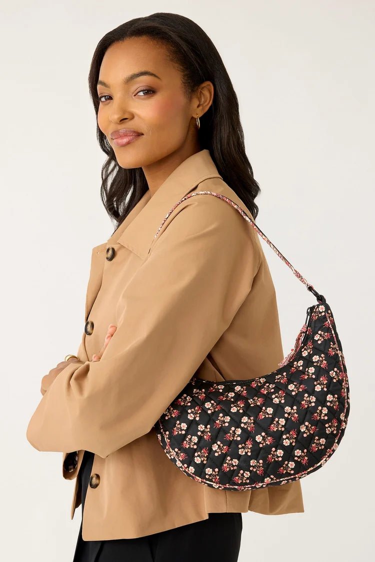 Vera Bradley Clara Convertible Shoulder Bag | Premium Cotton | Melissa Ditsy