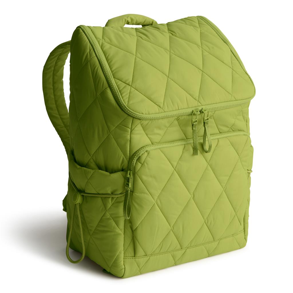 Vera Bradley Cooler Backpack in Nylon - Spinach Green - Juli's Wearable Art