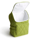 Vera Bradley Cooler Backpack in Nylon - Spinach Green - Juli's Wearable Art