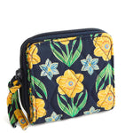 Vera Bradley Cotton Small Zip - Around Wallet - Daffodils - Juli's Wearable Art