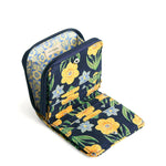 Vera Bradley Cotton Small Zip - Around Wallet - Daffodils - Juli's Wearable Art