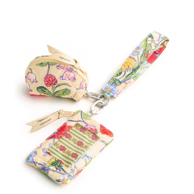 Vera Bradley Dual Pouch Wide Wristlet | All the Pretty Wildflowers - Juli's Wearable Art