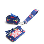 Vera Bradley Dual Pouch Wide Wristlet | Cherry Picking - Juli's Wearable Art