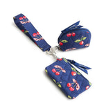 Vera Bradley Dual Pouch Wide Wristlet | Cherry Picking - Juli's Wearable Art