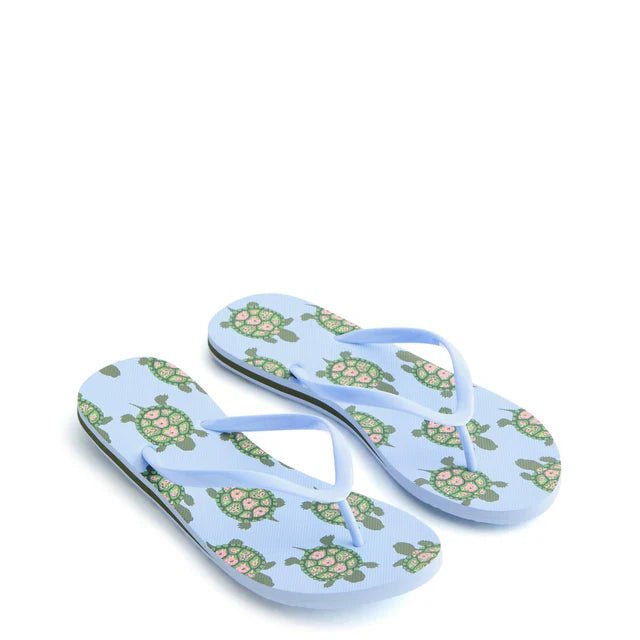 Vera Bradley Flip Flops | Slow Dance - Juli's Wearable Art