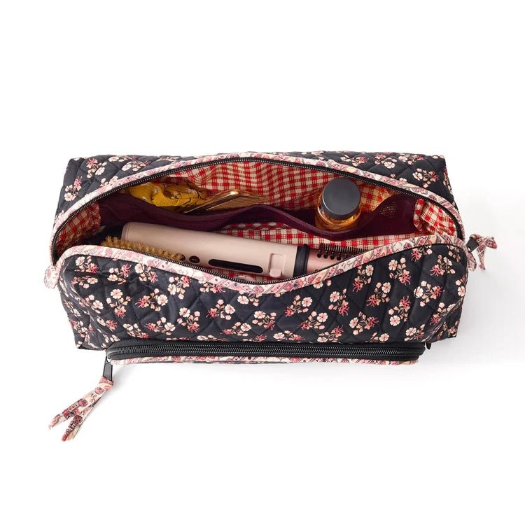 Vera Bradley Hair Care Case | Premium Cotton | Melissa Ditsy - Juli's Wearable Art