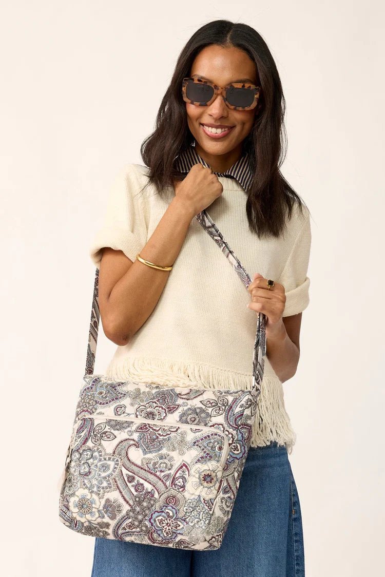 Vera Bradley Harwick Large Messenger | Neutral Rhapsody - Juli's Wearable Art