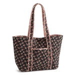 Vera Bradley Hathaway Tote in Premium Cotton | Melissa Ditsy - Juli's Wearable Art