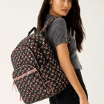 Vera Bradley Large Bancroft Backpack | Premium Cotton | Melissa Ditsy - Juli's Wearable Art