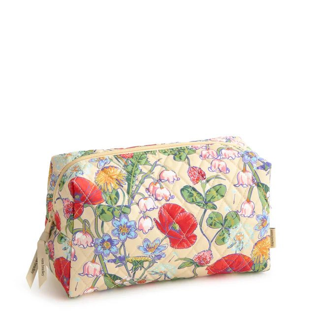 Vera Bradley Large Cosmetic Case | All the Pretty Wildflowers - Juli's Wearable Art