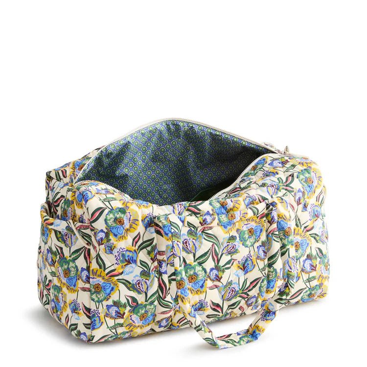 Vera Bradley Large Original Duffel Bag Featherweight | Gardenia Garden - Juli's Wearable Art