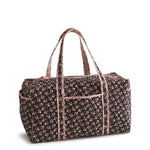 Vera Bradley Large Original Duffel Bag in Premium Cotton | Melissa Ditsy - Juli's Wearable Art