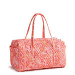 Vera Bradley Large Original Duffel Bag in Premium Cotton | Sherbert - Juli's Wearable Art
