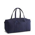 Vera Bradley Large Original Duffel Bag | Premium Cotton | Peacoat - Juli's Wearable Art