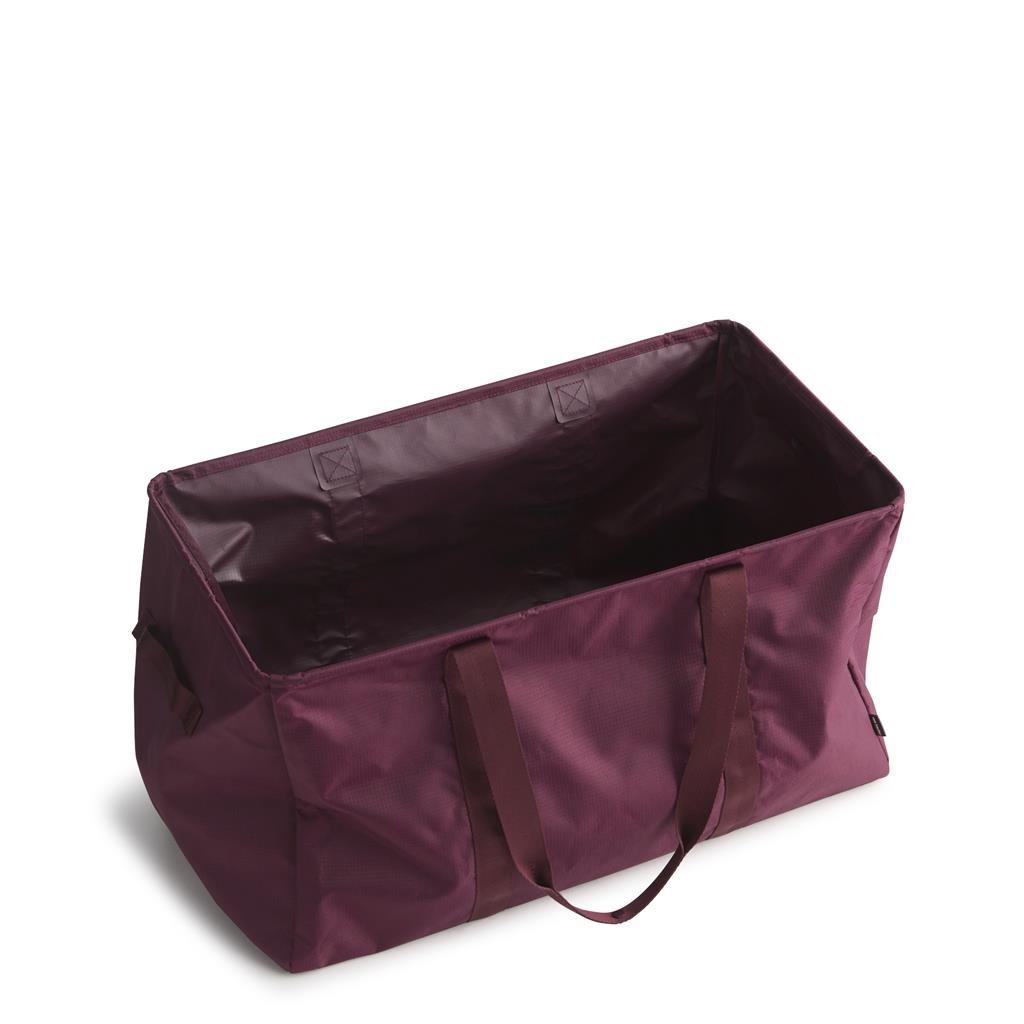 Vera Bradley Large Utility Tote in Ripstop - Fig - Juli's Wearable Art