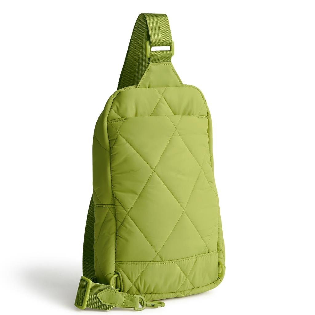 Vera Bradley Lorman Sling Backpack in Nylon - Spinach Green - Juli's Wearable Art