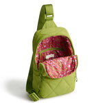 Vera Bradley Lorman Sling Backpack in Nylon - Spinach Green - Juli's Wearable Art