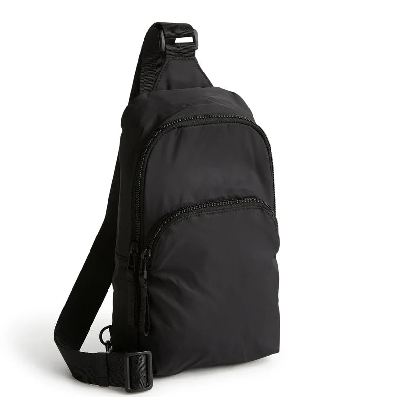 Vera Bradley Lorman Sling Backpack - Moonless Night in Lightweight nylon - Juli's Wearable Art